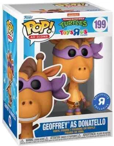 Pop Teenage Mutant Ninja Turtles Figure Exclusive - Geoffrey As Donatello #199 - Picture 1 of 2