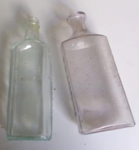 Dos botellas vintage DR Kilmers WK Sterline - Imagen 1 de 6