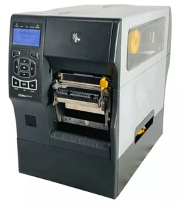 Zebra ZT410 Thermal Transfer Label Printer Peeler Rewinder Bluetooth LAN USB - Picture 1 of 12