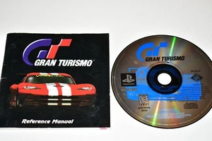 Playstation 1 PS1 Gran Turismo NUR Referenzhandbuch (Spiel Disc & Handbuch) - Bild 1 von 3