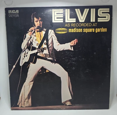 Elvis Presley - As Recorded At Madison Square Garden - 1972 1st Press - Image 1 of 4