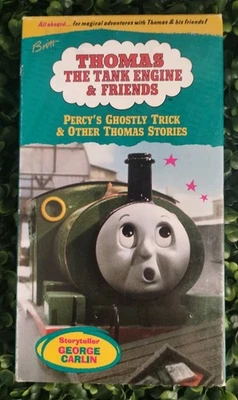 Thomas the Tank Engine & Friends Percy’s Ghostly Trick VHS 1991 Train Rare Movie - Image 1 of 2