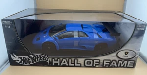 Hot Wheels Salón de la Fama Lamborghini Diablo GTR 1:18 Diecast Azul - Imagen 1 de 15