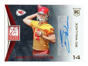 2015 Donruss Bo Wallace Elite Rookie Signatures Kansas City Chiefs ERS-BW - Picture 1 of 2
