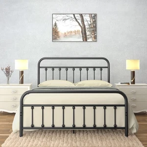 Golden Gate Beds Victorian Vintage Style Metal Bed Frame with Wrought Iron He... - Picture 1 of 9