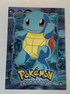 1999 Topps Pokemon Movie Edition #E7 Squirtle Black Logo (D) FREE COMBINED SHIP - Bild 1 von 2