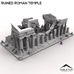 Templo romano en ruinas - Fantasía DND Dungeons and Dragons - Imagen 1 de 10