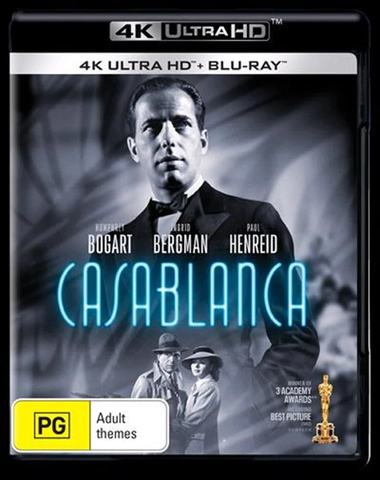 Casablanca (Blu-ray + UHD) Humphrey Bogart - Brand New - image 1 of 1