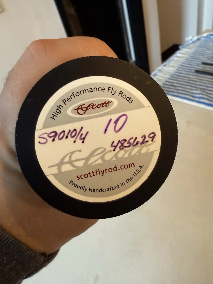 Scott Sector 10wt. Caña de mosca de 9 pies 4 piezas Foto 1 de 4