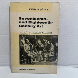 Seventeenth and Eighteenth Century Art by Robert Stinson USED Paperback - Picture 1 of 10