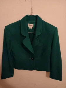 Koret Petites Blazer, Damen Größe S, türkisgrün, 1 Knopf, gefüttert,... - Bild 1 von 4