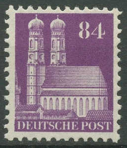 Bizone 1948 Bauten mit weiter Zähnung 95 XF postfrisch - Picture 1 of 1