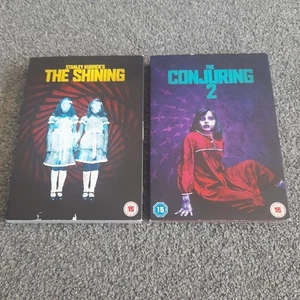 2 X SEALED HORROR DVDs The Shining/Conjuring Stephen King Stanley Kubrick Cult - Picture 1 of 6