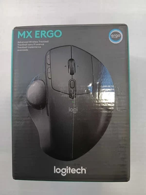 Logitech MX Ergo Trackball Wireless Mouse - Graphite - Image 1 of 4