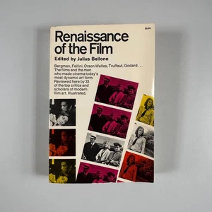 Renaissance of the Film Julius Bellone 1970 First Printing Collier Books - Picture 1 of 8