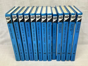Posten 13 The Hardy Boys Mysteries HC Bücher Franklin W Dixon glänzende Taschenlampe - Bild 1 von 18