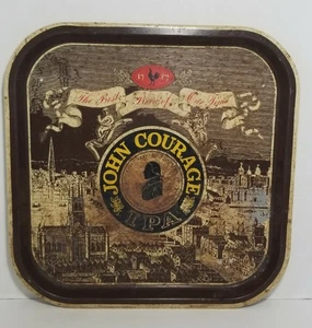 John Courage IPA Cokerel London British Brewery Bier Tablett Schild Werbung - Bild 1 von 15