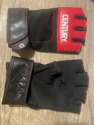 Guantes de entrenamiento Century Brave MMA rojos/negros, adultos L/Xl Foto 1 de 3