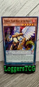 Yu-Gi-Oh! Zefraxa, Flame Beast of the Nekroz / CROS ENAE1 LIMITED LP - Picture 1 of 1