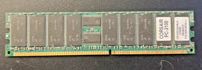 DDR PC2100 1GB PC 266Mhz 184 pin CL 2.5 LOW DENSITY DESKTOP MEMORY - Image 1 of 3
