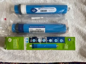 2 SEALED GE FX12M & MEMBRANE SOLUTIONS ROULP 1812-75 R O S MEMBRANES -NO RESERVE - Picture 1 of 5