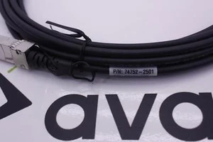 10-pack 74752-2501 MOLEX 5M 10GBASE-CU SFP+/SFP+ PASSIVE TWINAX 747522501 - Picture 1 of 4