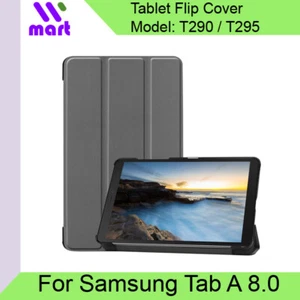 Samsung Galaxy Tab A Case Trifold PU Leather Stand Flip Cover for T290 / T295 - Picture 1 of 4