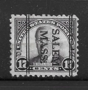 Massachusetts Precancels - Salem 241 - 17c 1922 Down DLE - Foto 1 di 1