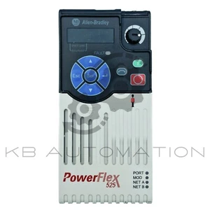 Allen-Bradley 25B-D6P0N104 PowerFlex 525 AC drive, 3PH, 380-480V, 6A, 2.2kW/3HP - Picture 1 of 5