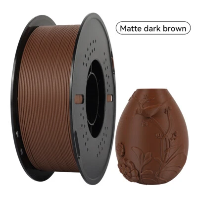 Carrete de filamento para impresora 3D Kingroon PLA seda PETG mate alta velocidad 1,75 mm 1 kg EE. UU. Foto 1 de 4
