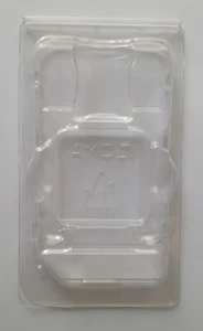 Contenitore custodia vassoio ClamShell 100 x Advanced Micro Devices AM2, AM3, AM4, 939, 754 CPU - Foto 1 di 2