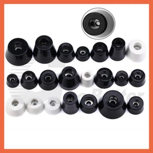 Tapered Rubber Feet Stainless Steel Washer for Electronic Equipment Various Size - Picture 1 of 14