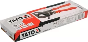 Tijeras de cable de trinquete Yato YT-18600 para cobre y escalera de aluminio máx. Ø 17,5 mm = 240 mm2 - Imagen 1 de 3