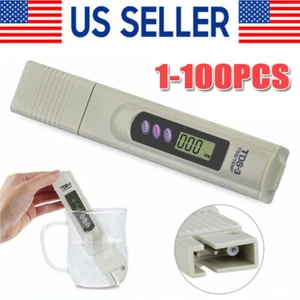 Handheld Water Quality Hardness Purity Digital LCD Meter 0-9990 PPM TDS TDS-3 - Picture 1 of 18