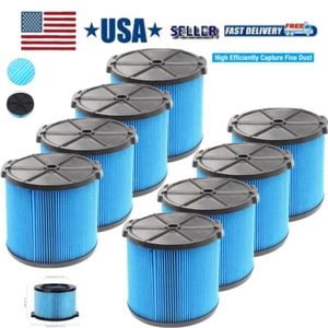 For Rigid Shop Vac Filter Reusable 3 Layer Washable Wet Dry Vacuum 3-4.5 VF3500 - Picture 1 of 33