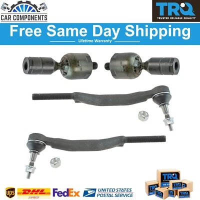 TRQ novo kit de extremidade de haste de amarração de direção externa interna LH RH para Cadillac STS 2005-2011 - Imagem 1 de 4