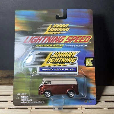 Johnny Lightning Lightning Speed 60's VW Van 1:64 Racers Edge Racing Wheels - Image 1 of 2
