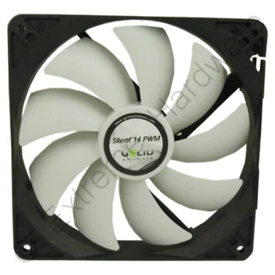 Gelid Solutions Silent 14 PWM 140mm Case Fan 1200 RPM, 74.5 CFM, 25.1 dBA, 4-Pin - Image 1 of 4