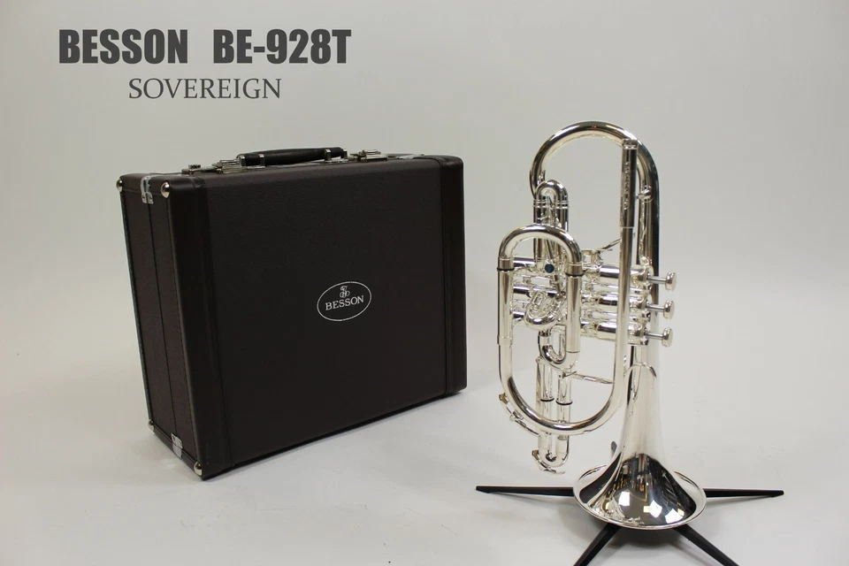Besson Cornet sovereign B-flat, 928GT, Display model free shipping - Image 1 of 4