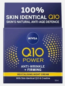 Nivea Q10 Power Anti-Wrinkle & Firming Night Cream 50ml - Picture 1 of 3