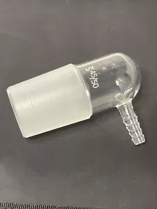Chemglass Adapter, Inlet, 45/50 Inner Joint, 90 Degree CG-1014-45 - Picture 1 of 2