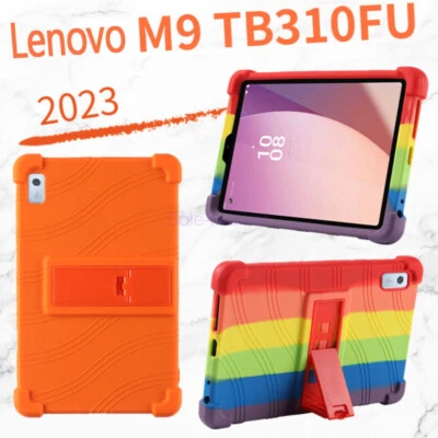 Shockproof Kid Soft Silicone Stand Case Cover For Lenovo Tab M9 HD TB-310FU/XU9 - Image 1 of 4