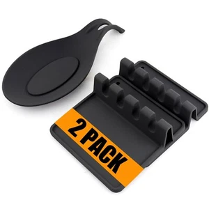 Küche Silikon Utensilien Rest mit Tropf Pad-BPA-frei, Langlebig Löffel Rest-Hitze... - Bild 1 von 7