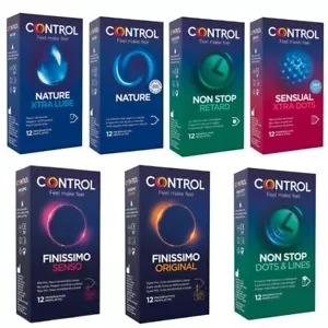 CONDONES CONTROL A ELEGIR EN CAJA DE 12 PRESERVATIVOS EN OFERTA - Imagen 1 de 15