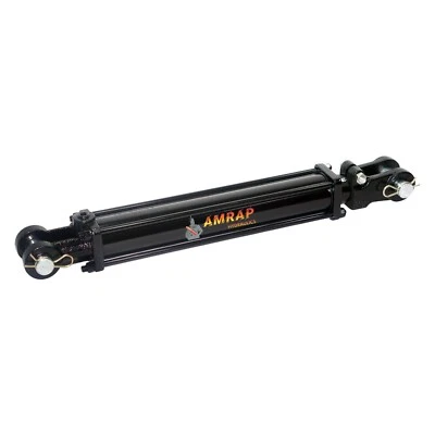 AMRAP CO 2.5x12 Hydraulic Cylinder 2.5" Bore 12" Stroke Double Acting Tie-Rod Cylinder