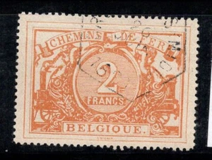 Belgien 1882 Mi. 14 Gestempelt 100% Eisenbahn, 2 Fr - Bild 1 von 1