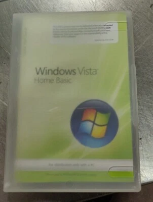 Microsoft Windows Vista Home Basic PPP OEM - NEW opened Box! - Image 1 of 3