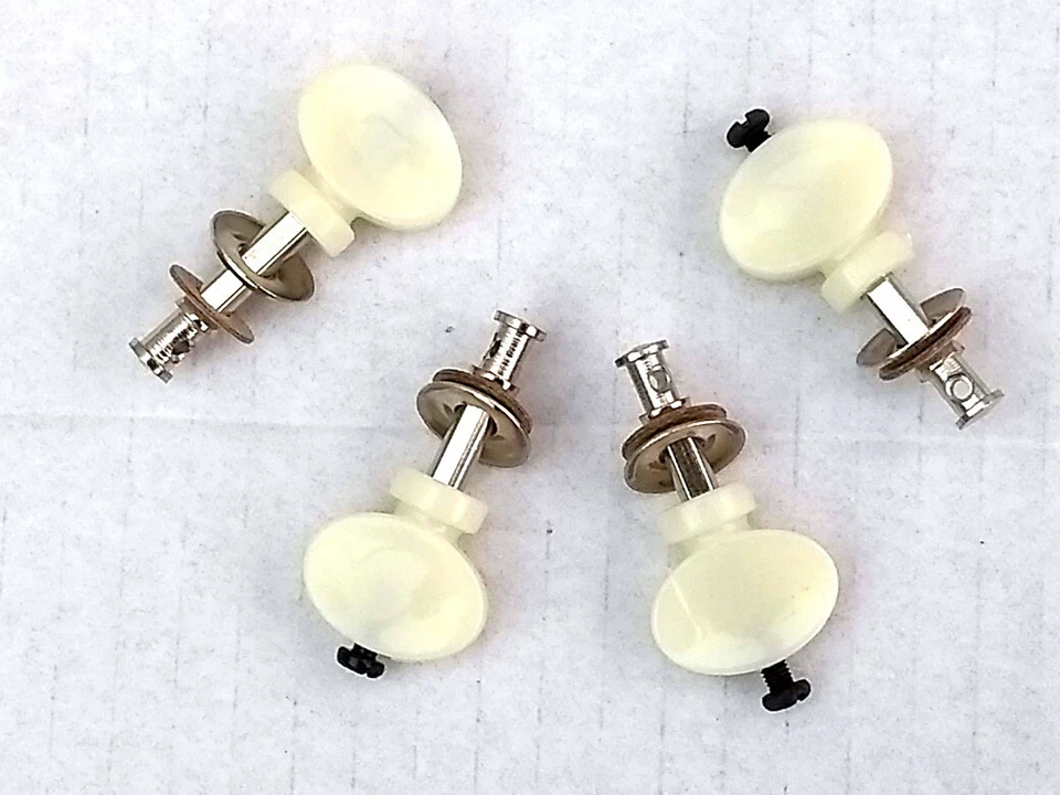 Cream tuning pegs set for ukulele ukelele small friction tuners new - Image 1 of 1