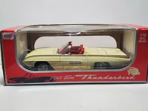 Anson 1963 Ford Thunderbird Convertible 1:18 Scale Model Diecast Car - Picture 1 of 5