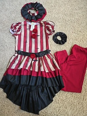 Disfraces de California Payaso Malvado Vestido Niño Halloween Disfraz Juvenil XL Foto 1 de 4